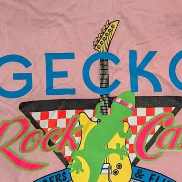 Gecko Hawaii hyper-flash t-shirt - Picture 4 of 5